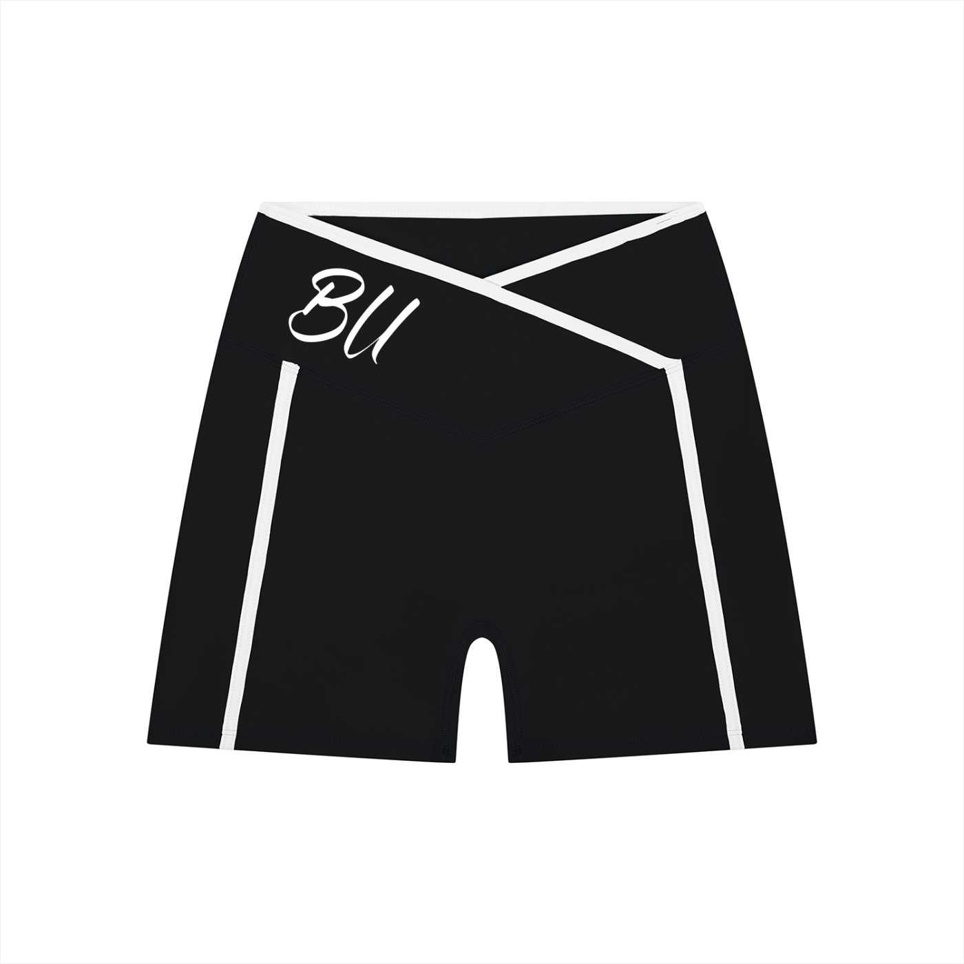 Women’s High Rise Color Block Yoga Shorts