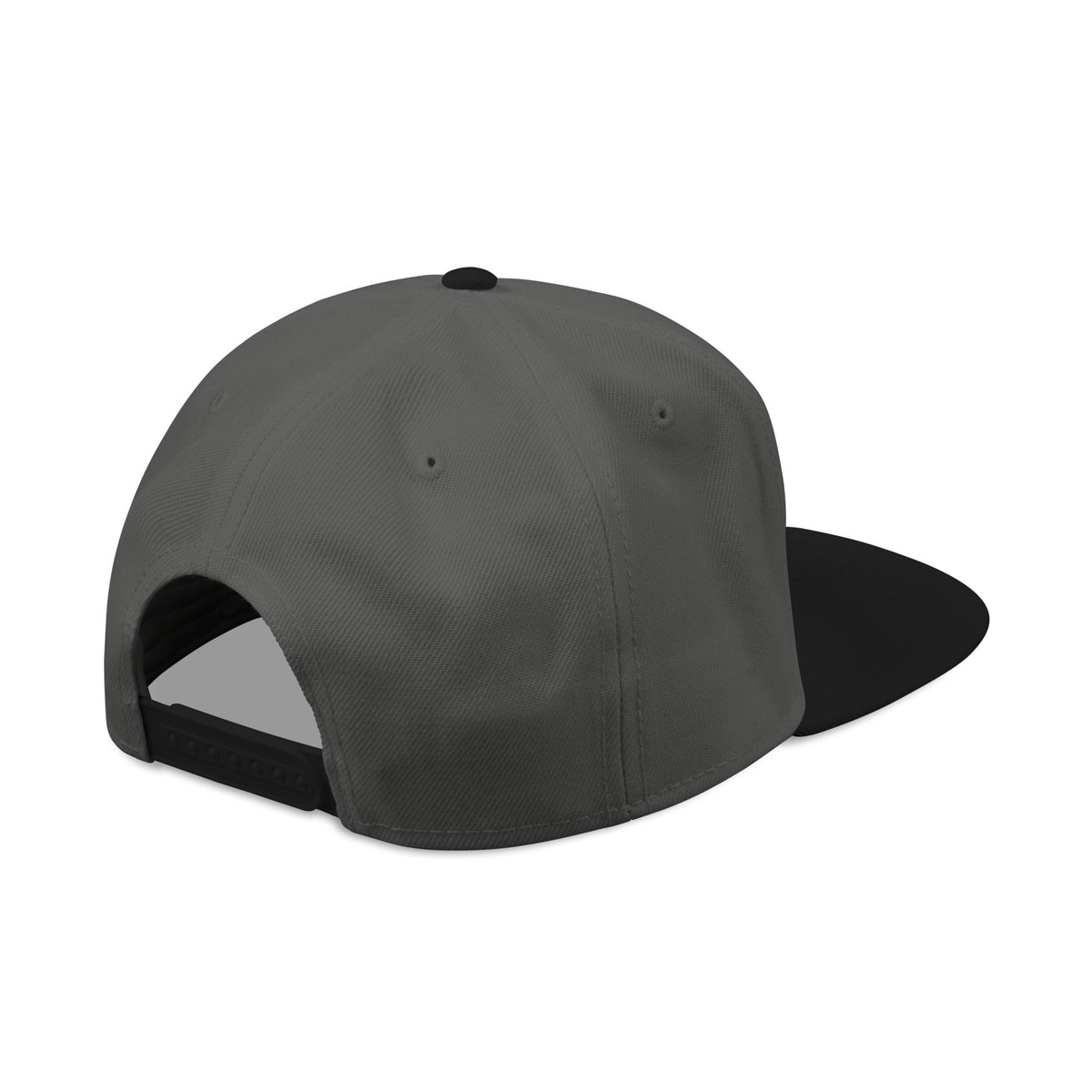 Snapback Hat - 'Built Different' Embroidered Flat Brim Cap