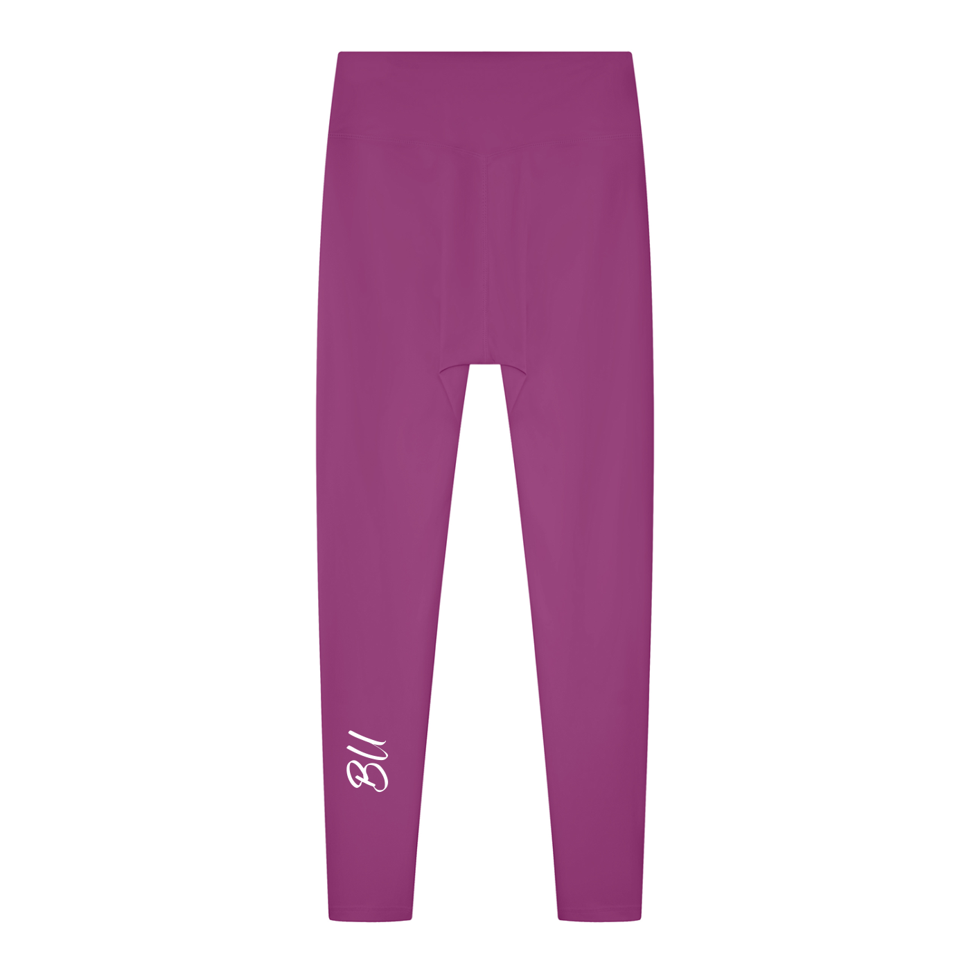 Women's Solid High Rise Leggings