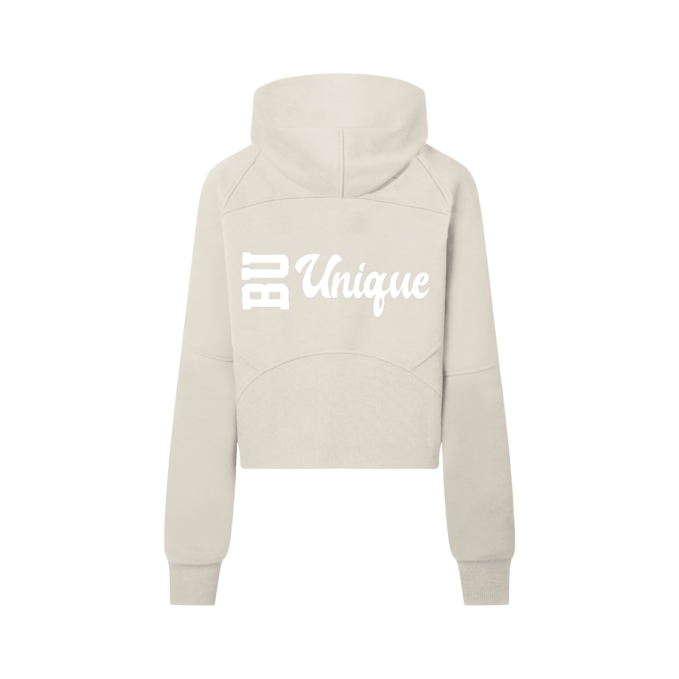 Cropped Half-Zip Hoodie