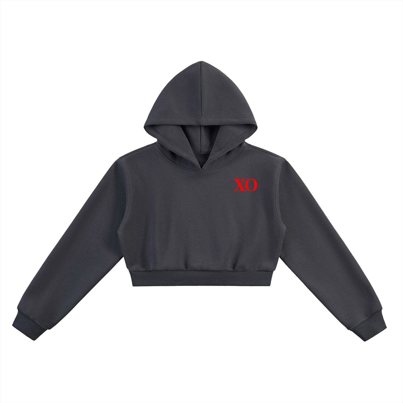 Essential Cropped Hoodie