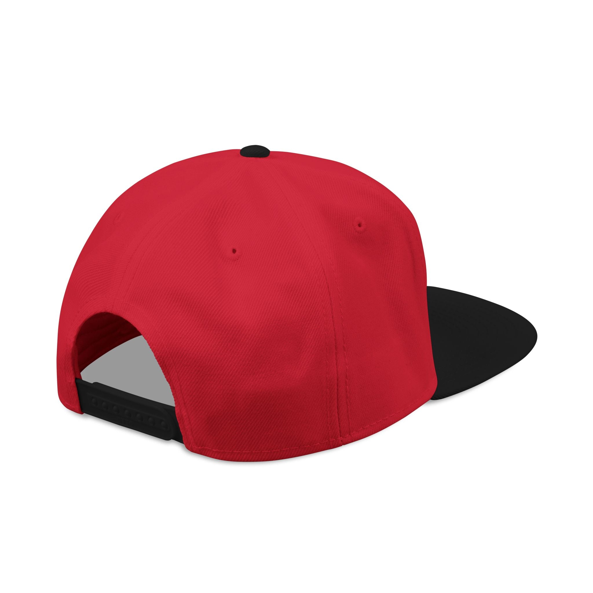 Snapback Hat - 'Built Different' Embroidered Flat Brim Cap
