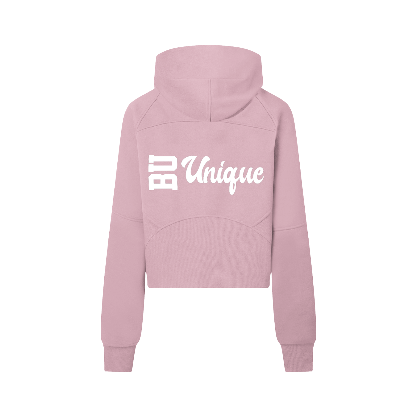 Cropped Half-Zip Hoodie