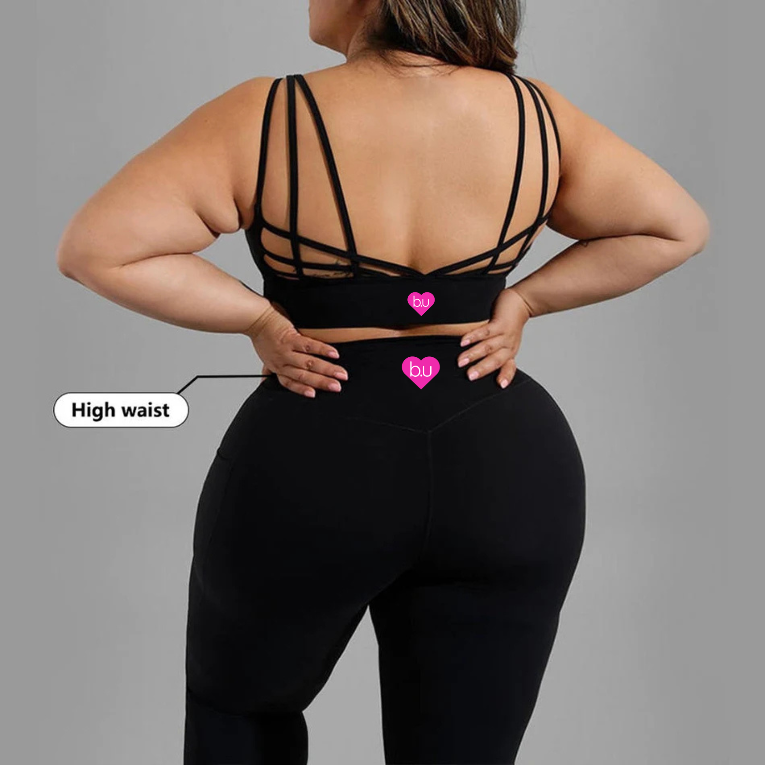 Be Unique Plus Size Women Fitness  Workout Sets