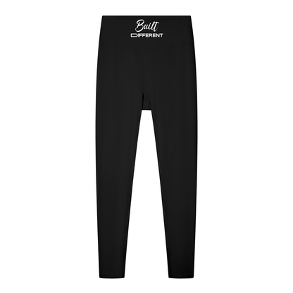 Women's Solid High Rise Leggings