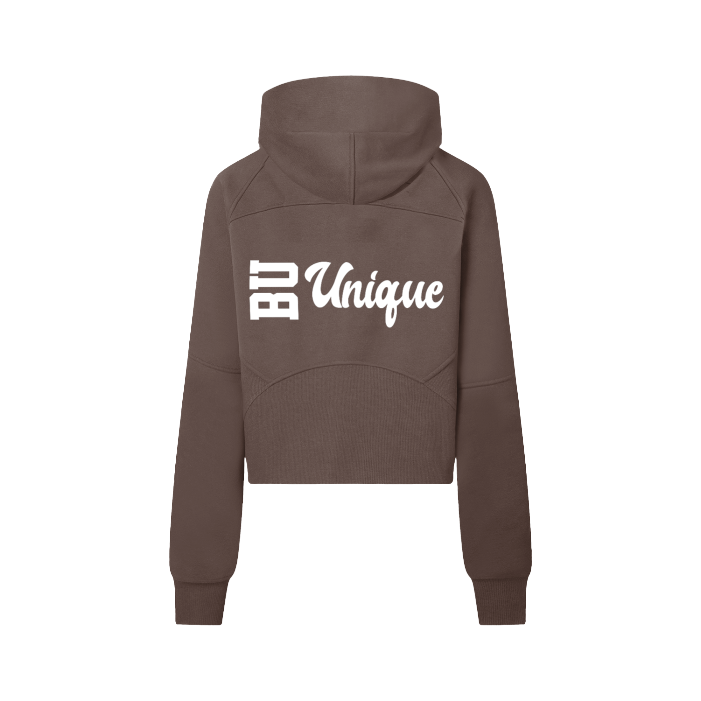 Cropped Half-Zip Hoodie