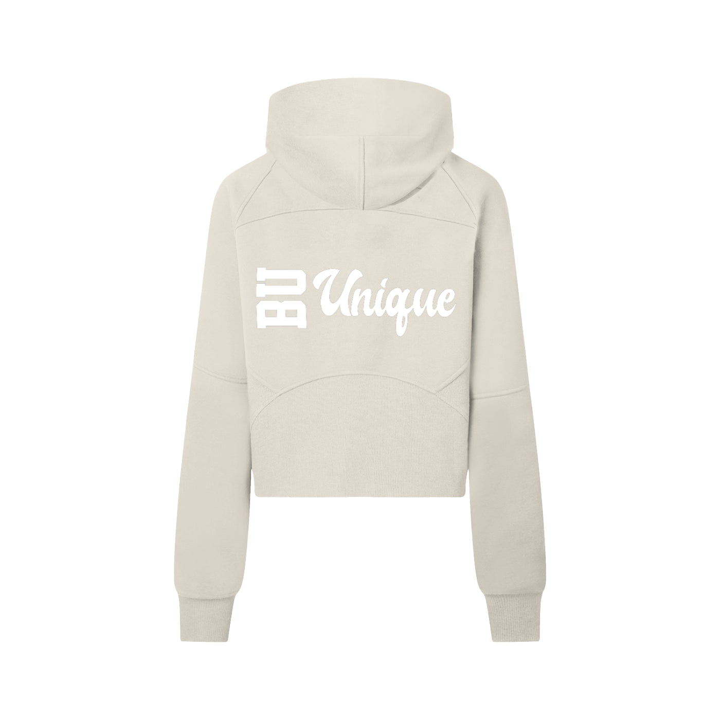 Cropped Half-Zip Hoodie