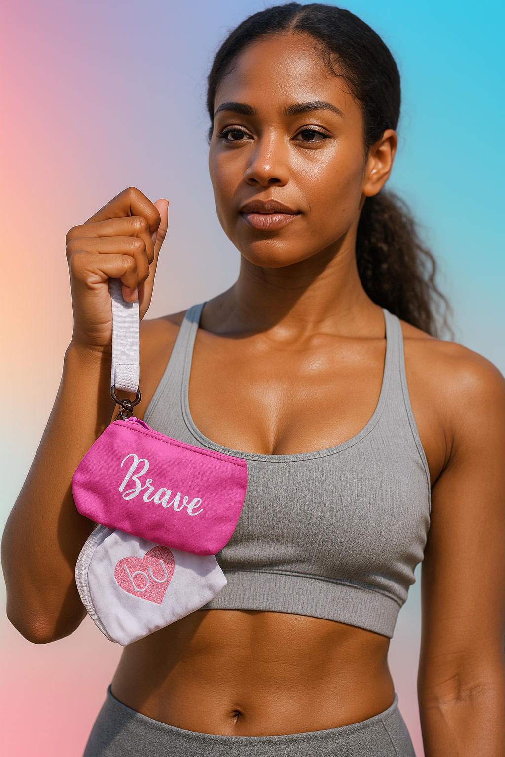 Be Unique Dual Pouch wristlets