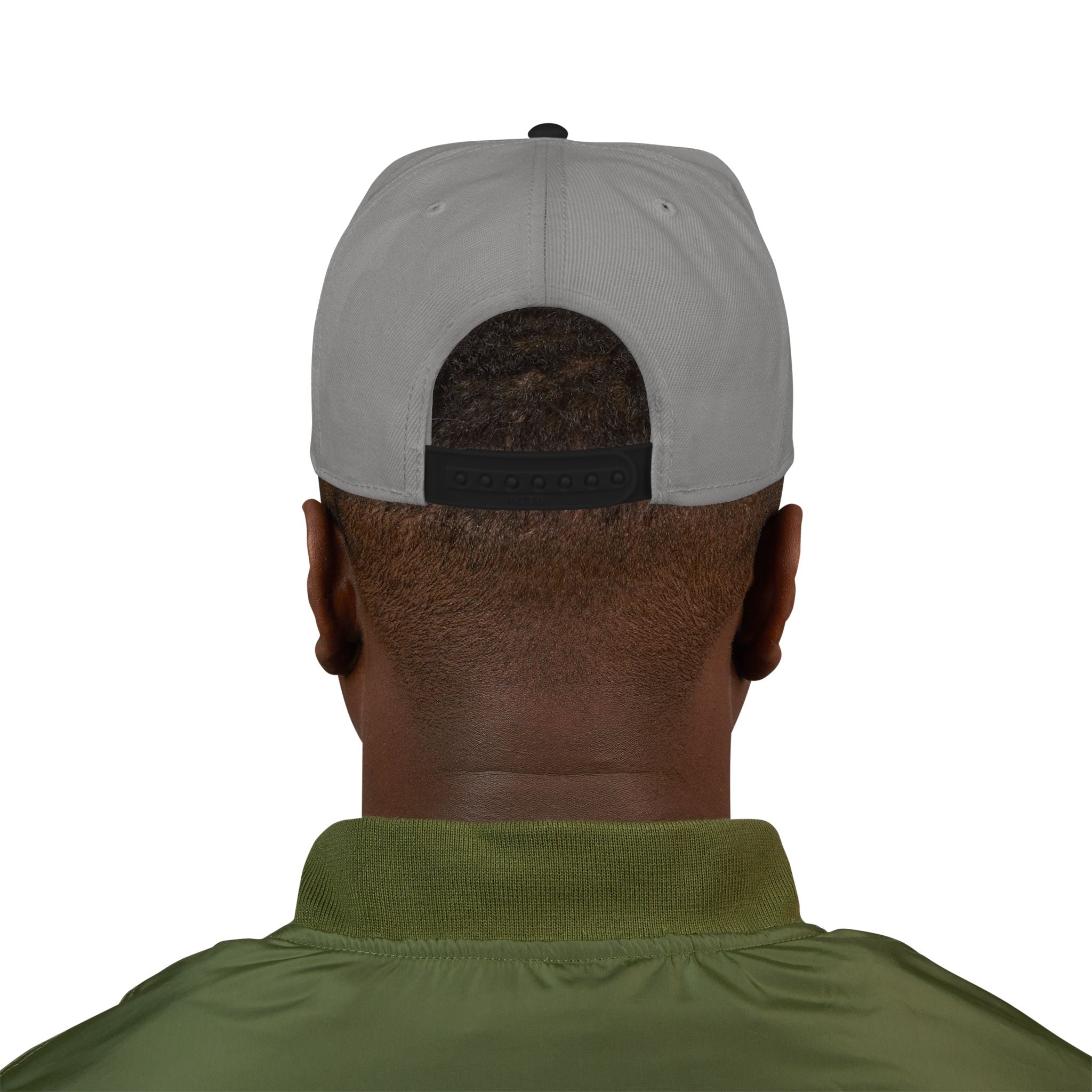 Snapback Hat - 'Built Different' Embroidered Flat Brim Cap
