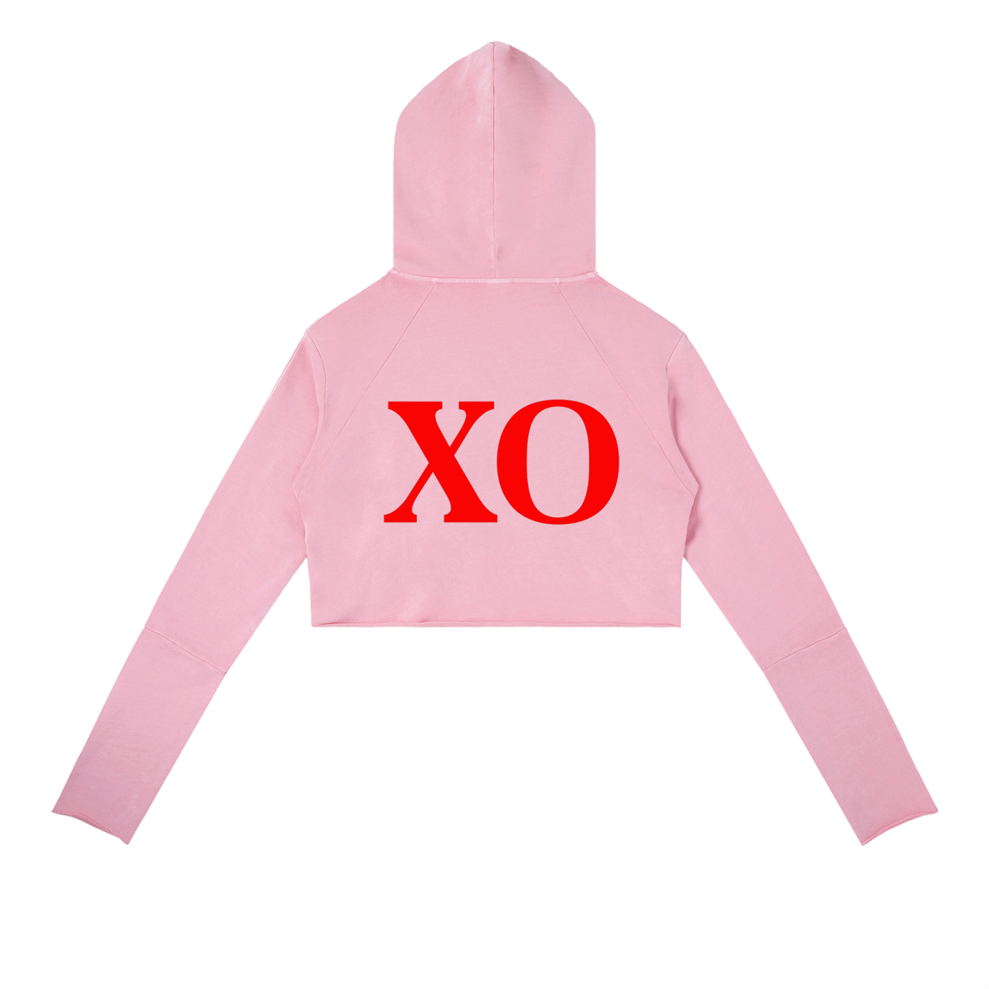 Vintage Washed Raw Edge Hoodie