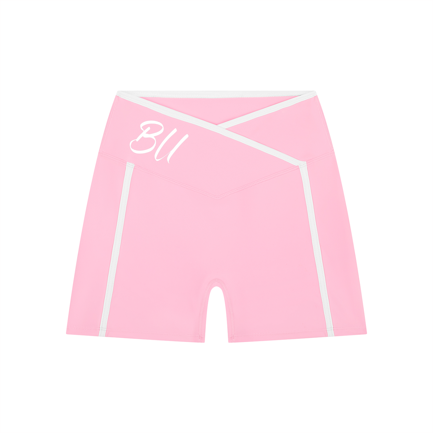 Women’s High Rise Color Block Yoga Shorts