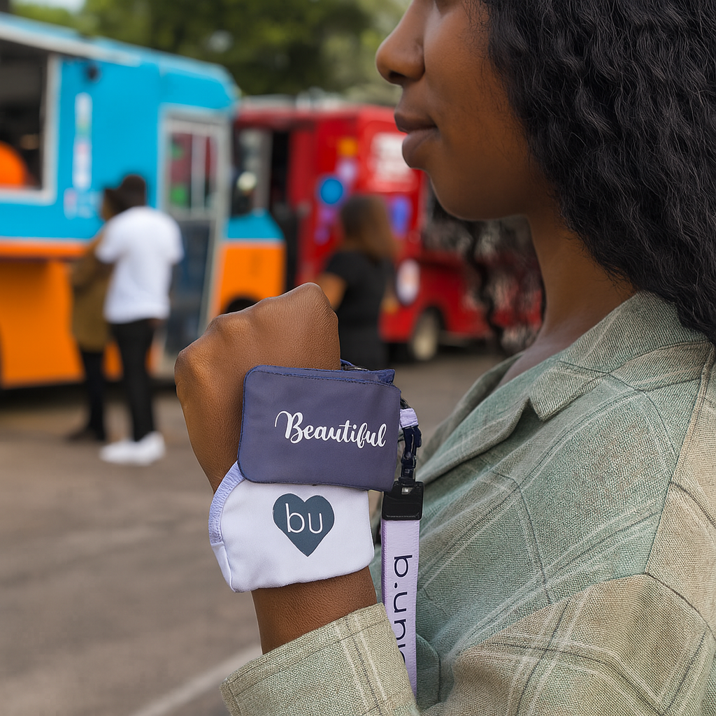 Be Unique Dual Pouch wristlets