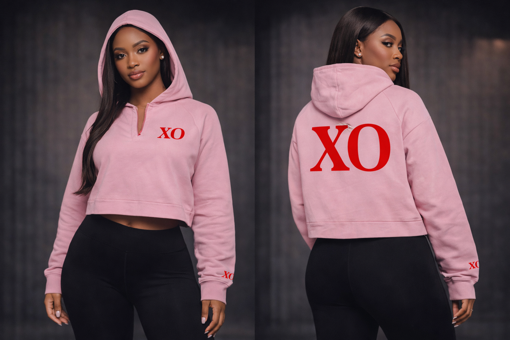 Vintage Washed Raw Edge Hoodie