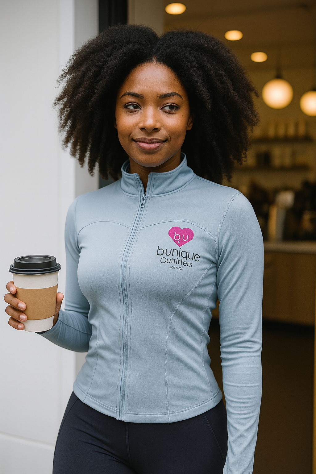 Be Unique slim-fit quick-drying yoga Jacket