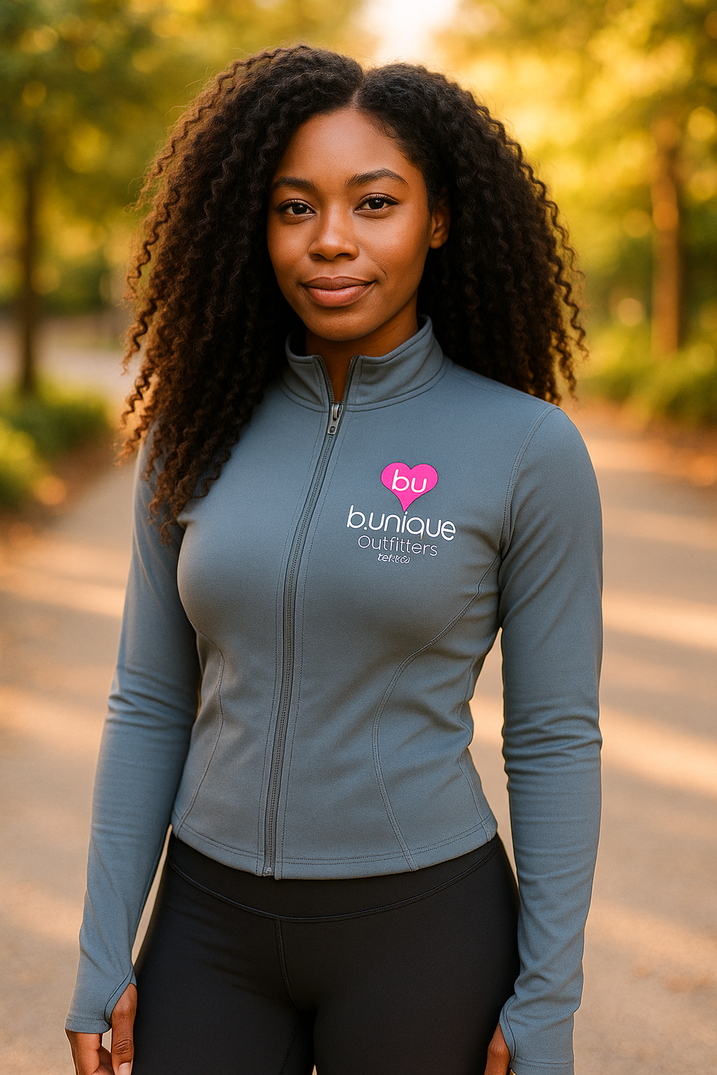 Be Unique slim-fit quick-drying yoga Jacket