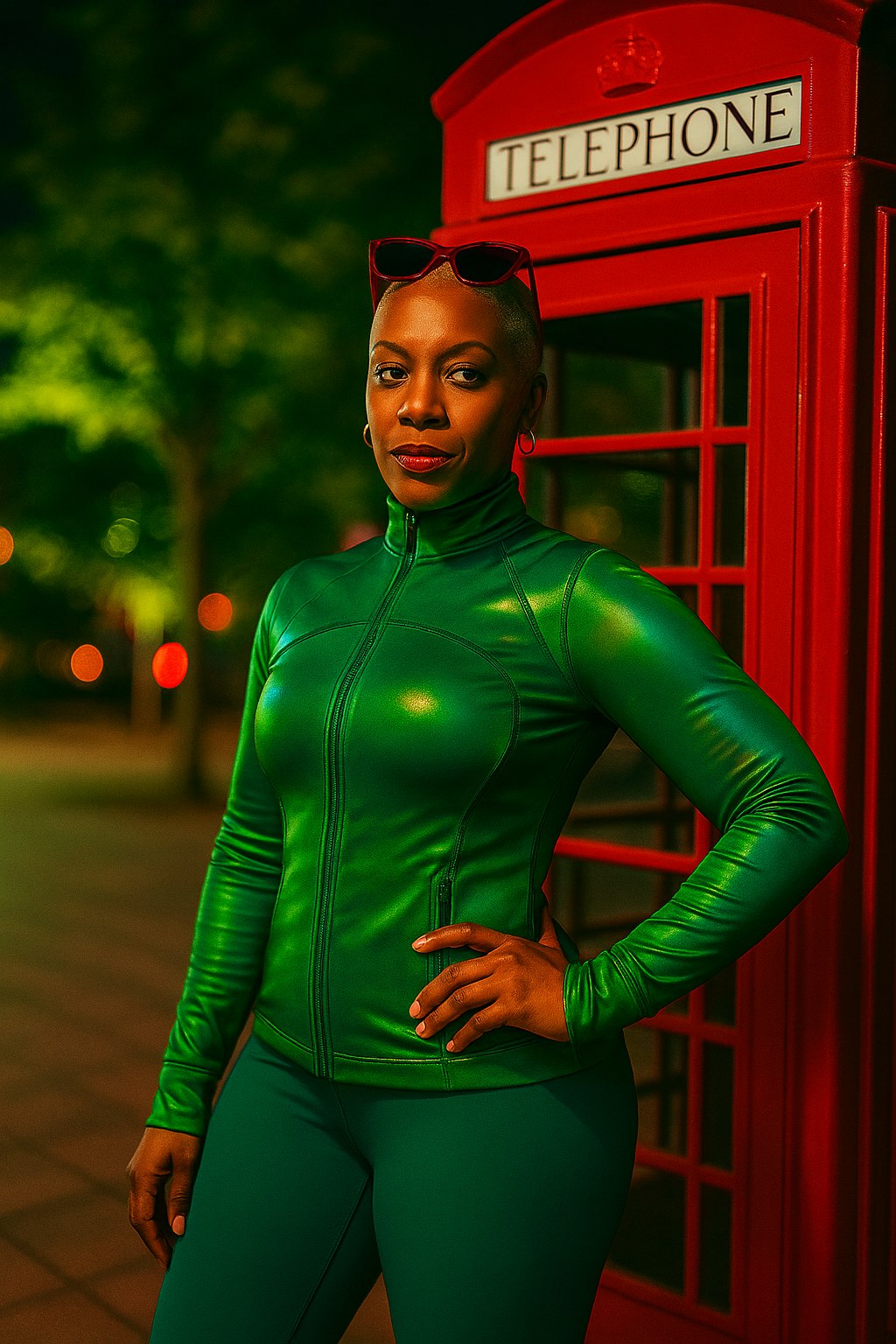 "Be Unique SculptFit Zip up Jacket"