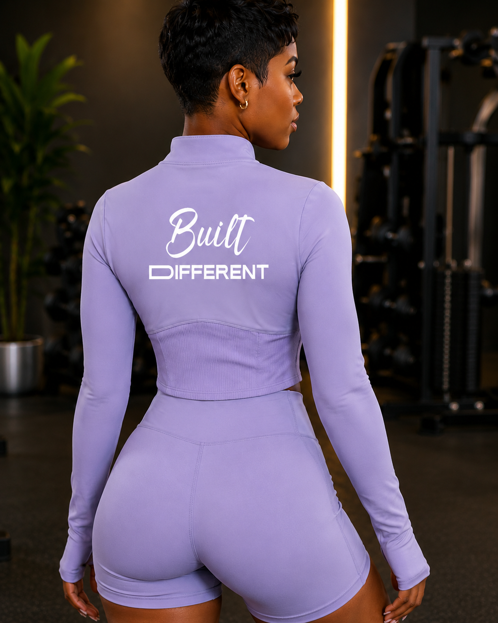 Women's Slim Fit Full-Zip Yoga Jacket