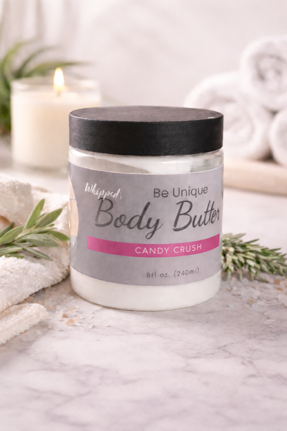 Scented Whipped Body Butter “Hydrate deeply. Glow naturally. Be Scented • Be Seen • Be Unique.”
