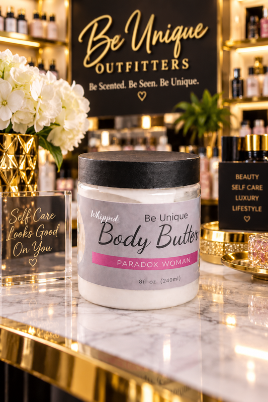 Scented Whipped Body Butter “Hydrate deeply. Glow naturally. Be Scented • Be Seen • Be Unique.”
