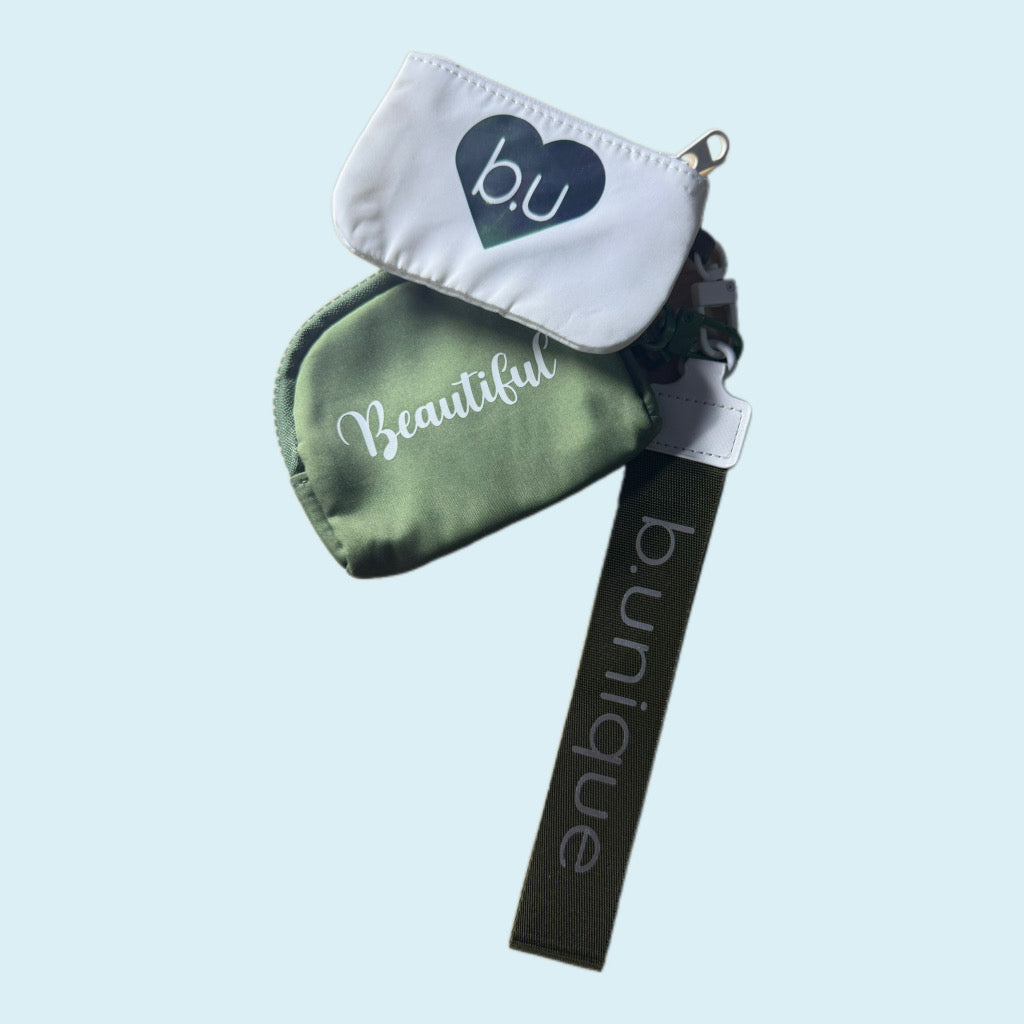 Be Unique Dual Pouch wristlets