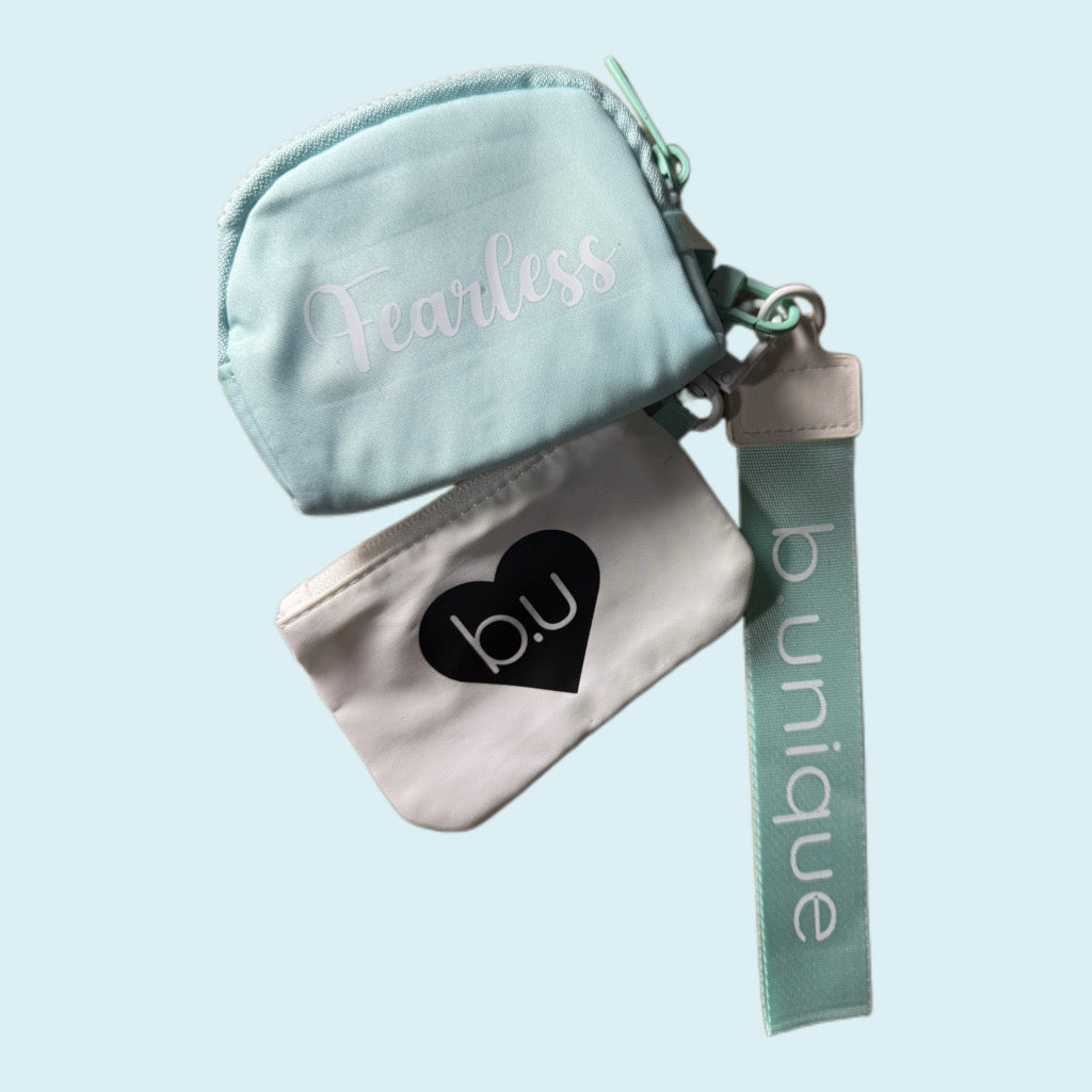 Be Unique Dual Pouch wristlets