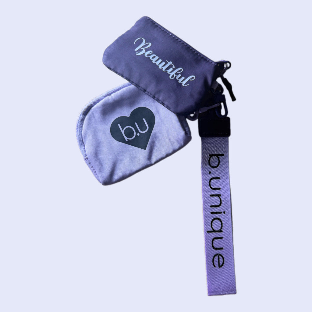 Be Unique Dual Pouch wristlets