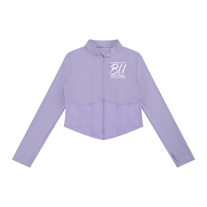 Women's Slim Fit Full-Zip Yoga Jacket