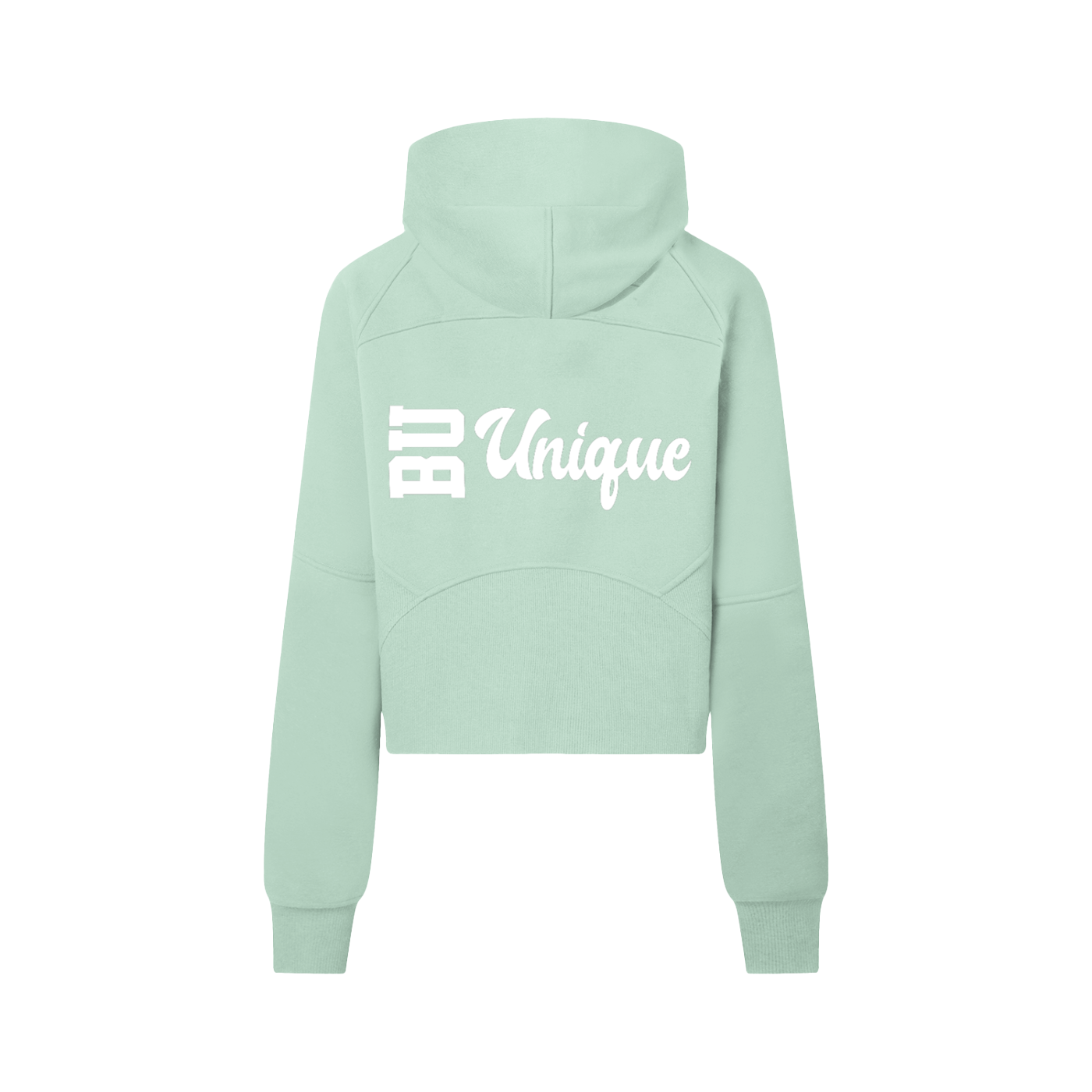 Cropped Half-Zip Hoodie