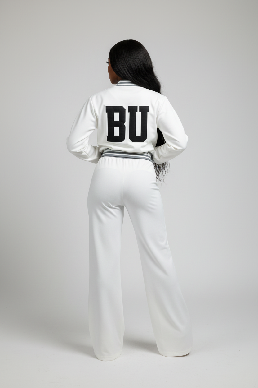 BE UNIQUE Varsity Set Back View
