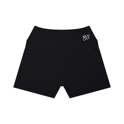 Women’s High Rise Pocket Yoga Shorts