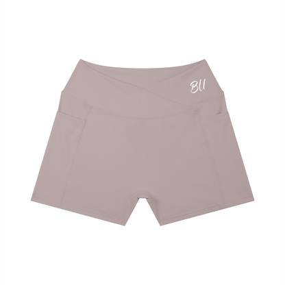 Women’s High Rise Pocket Yoga Shorts