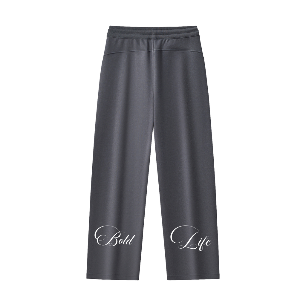 Essential Drawstring Straight-Leg Sweatpants