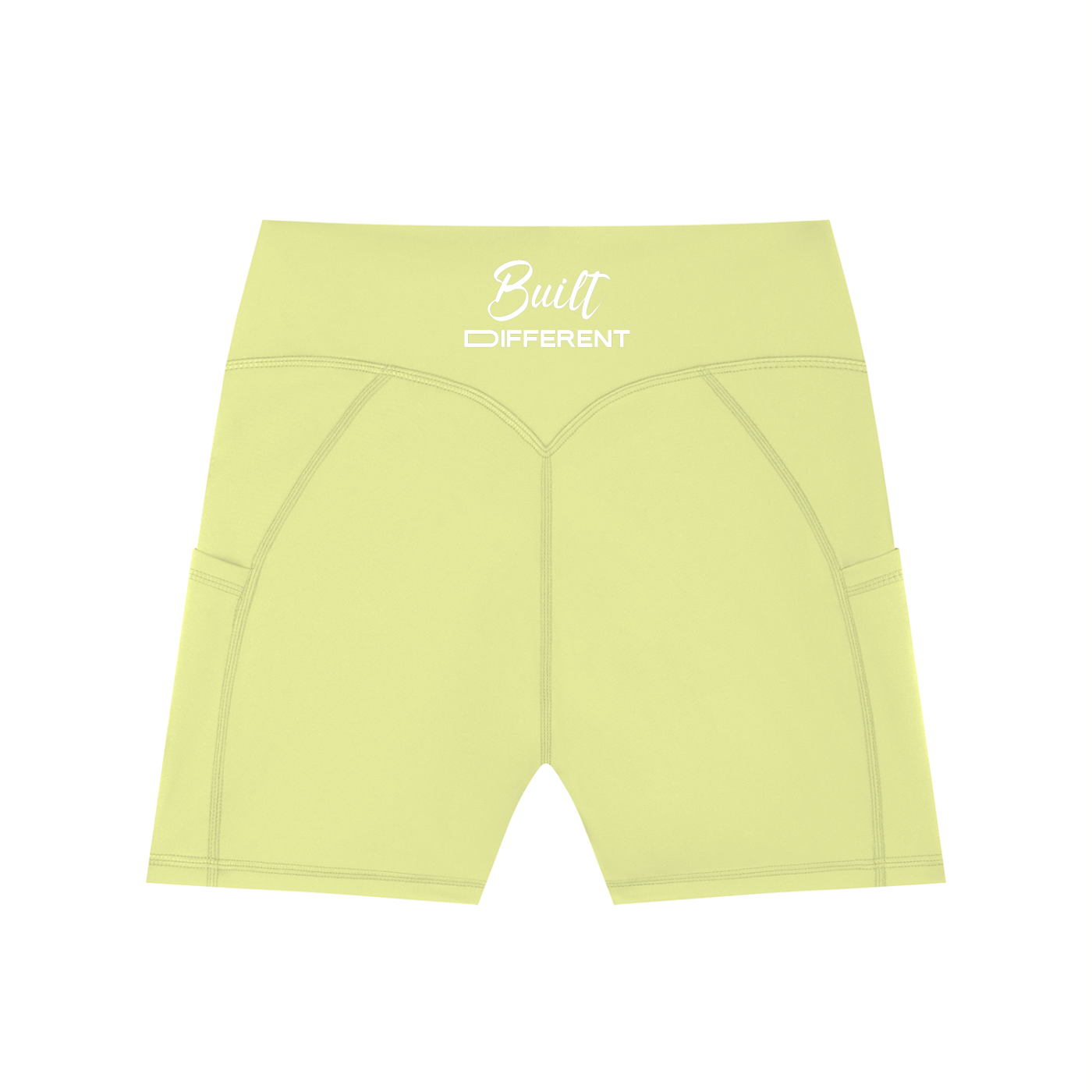 Women's High-Waisted Pocket Biker Shorts