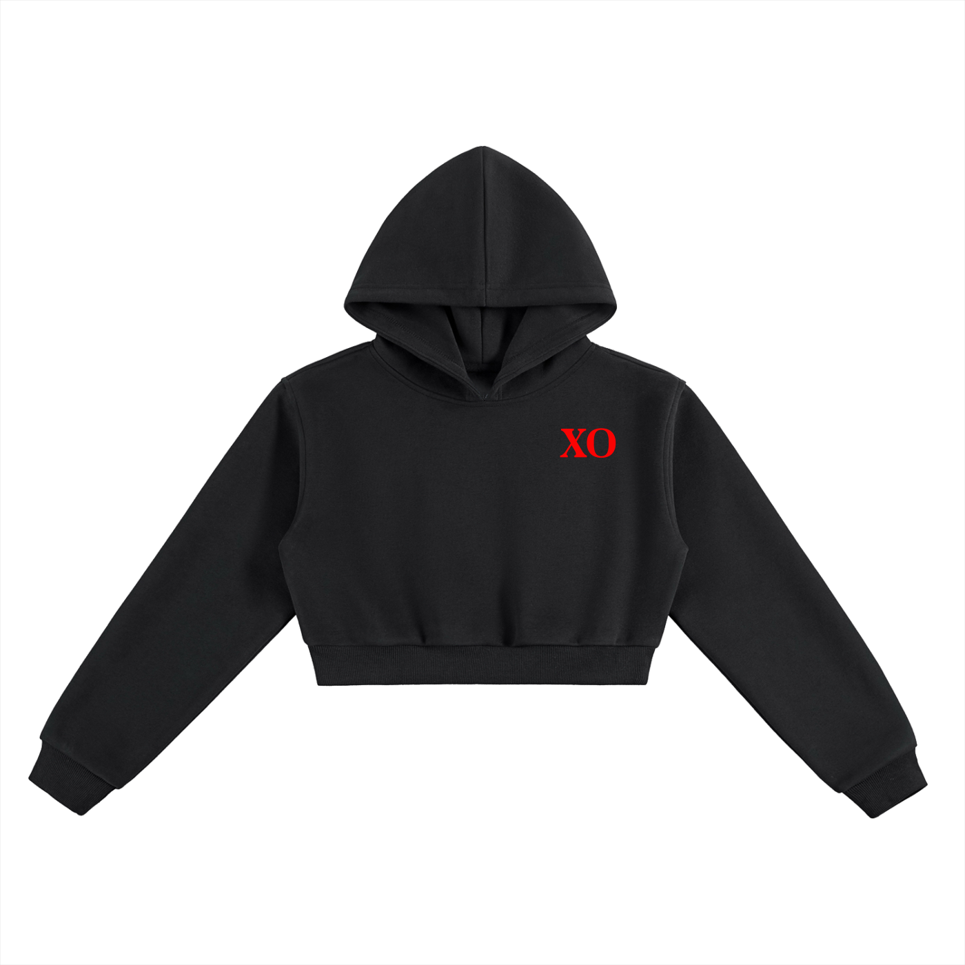 Essential Cropped Hoodie