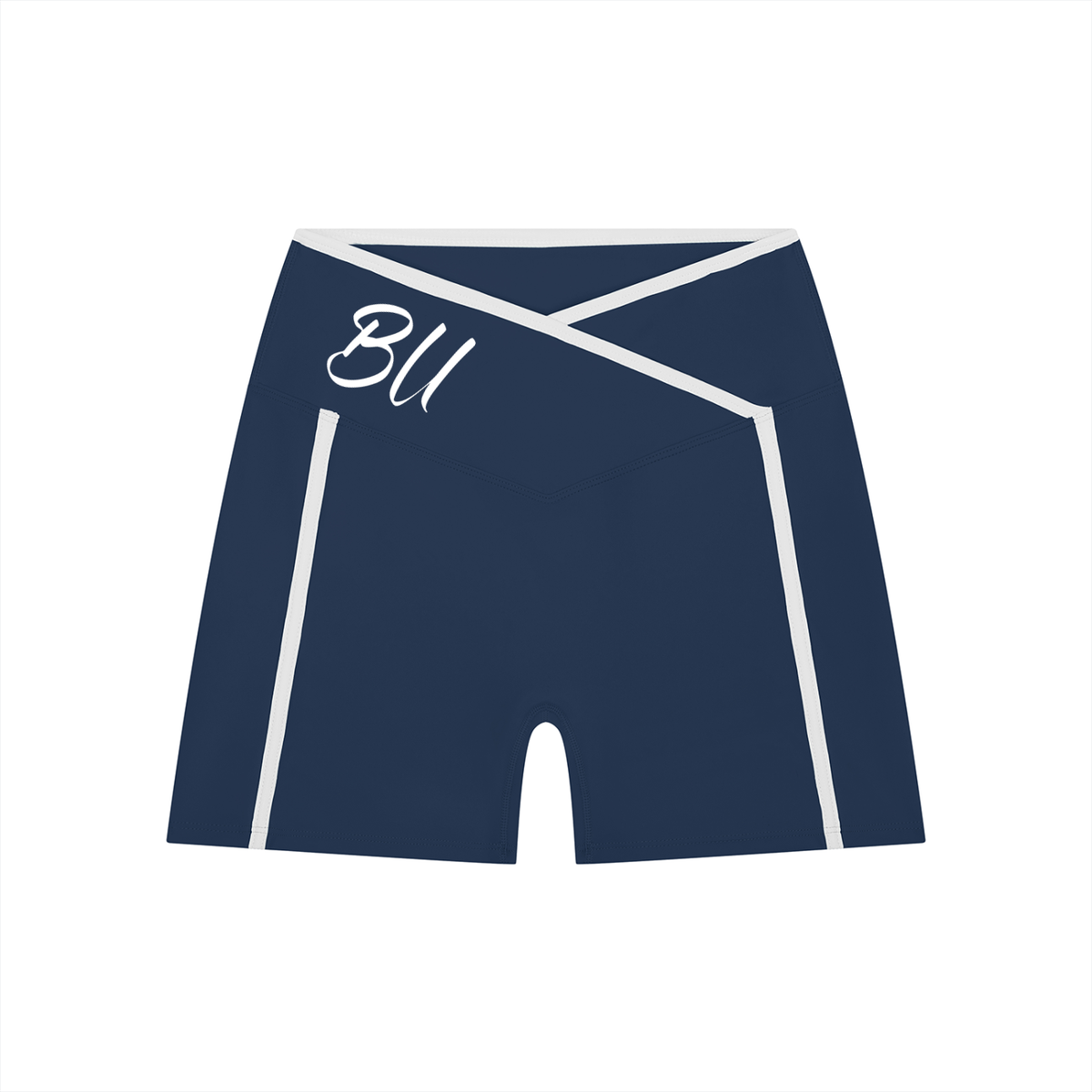 Women’s High Rise Color Block Yoga Shorts