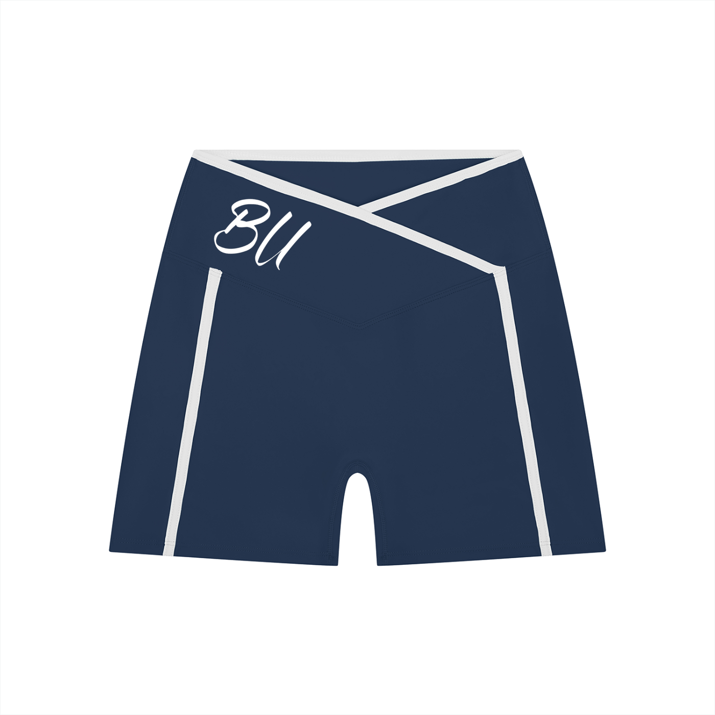 Women’s High Rise Color Block Yoga Shorts