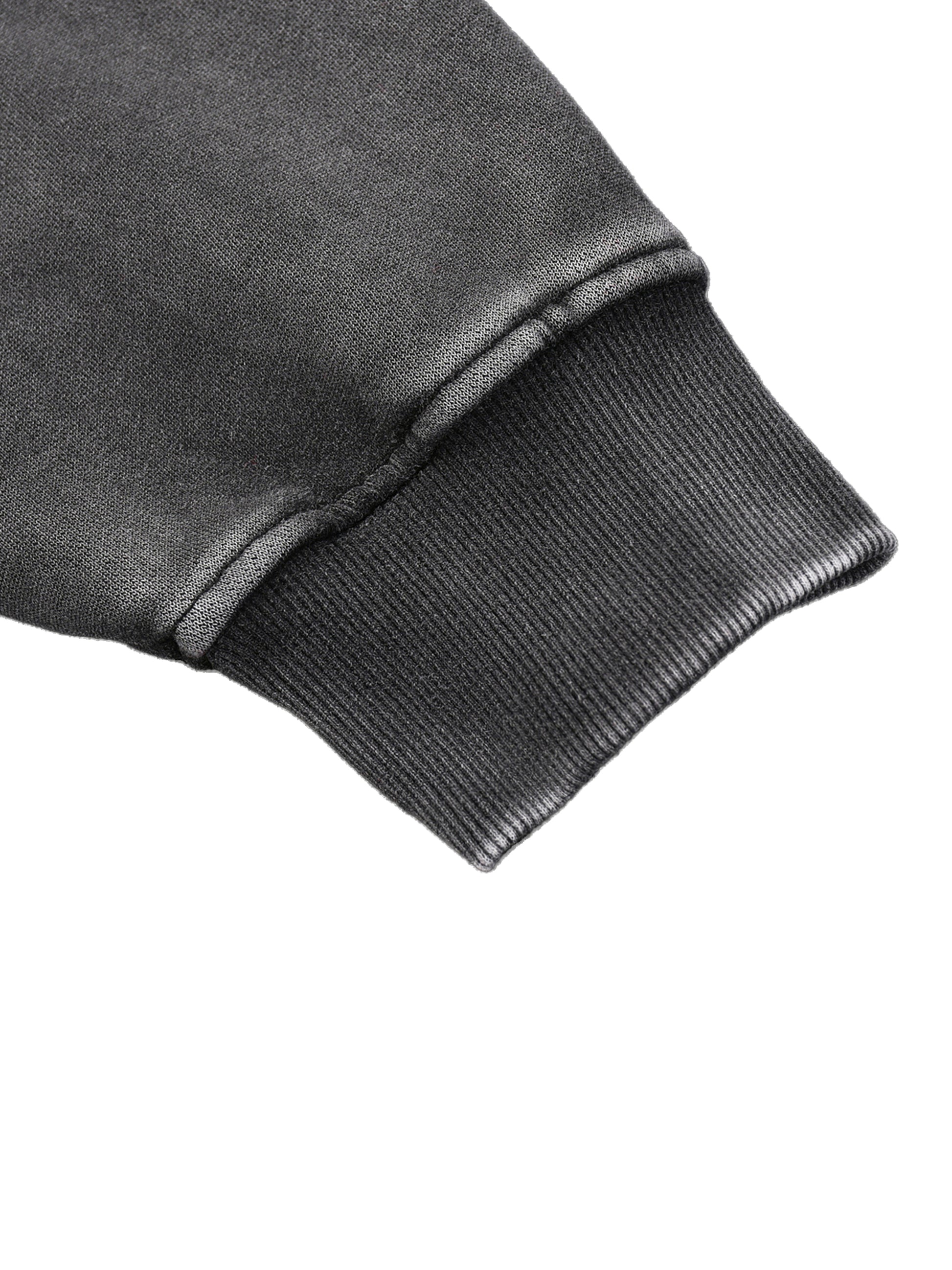 Snow Wash Fleece Oversize Hoodie