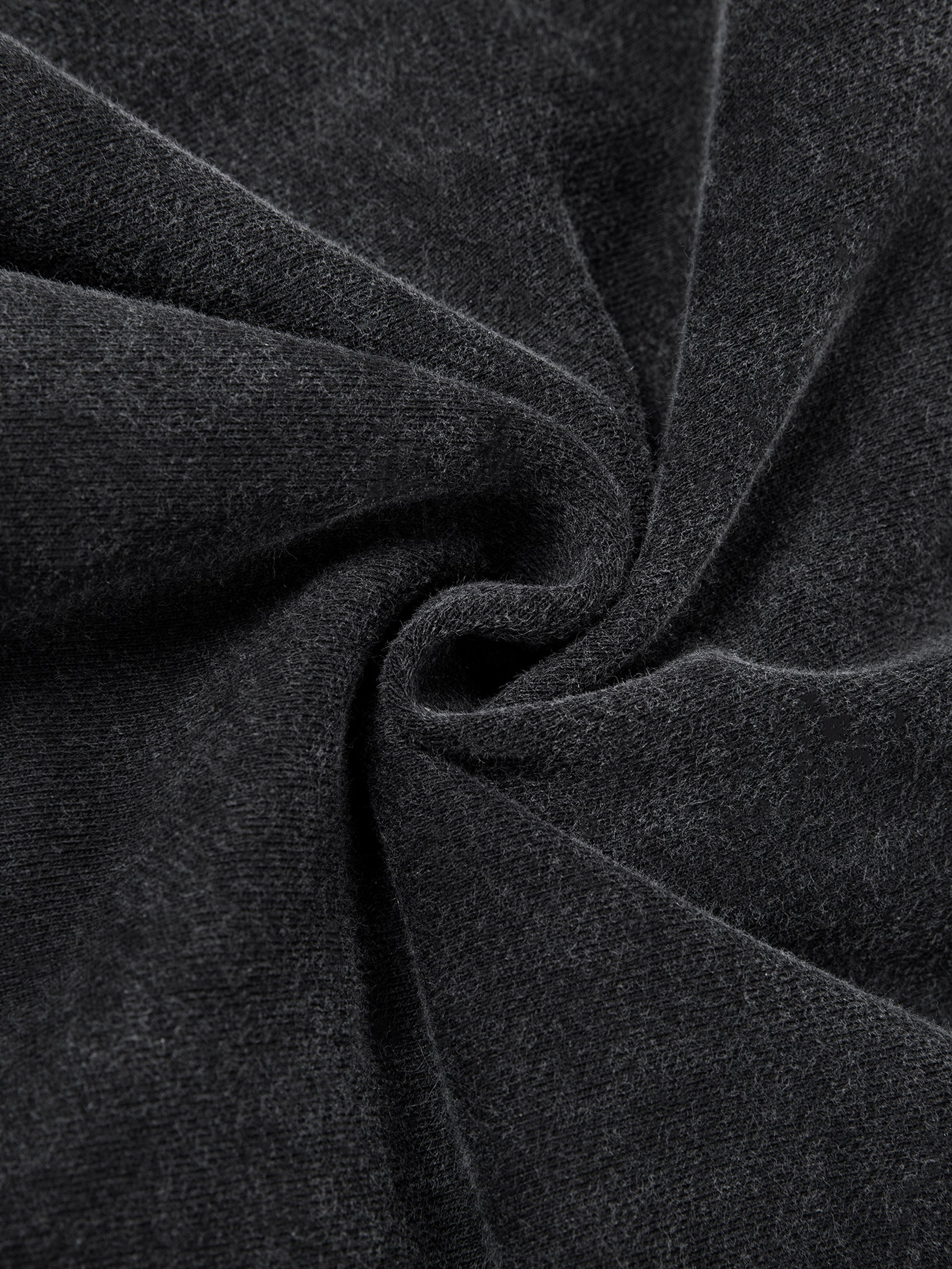 Vintage Washed Raw Edge Hoodie