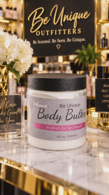 Scented Whipped Body Butter “Hydrate deeply. Glow naturally. Be Scented • Be Seen • Be Unique.”